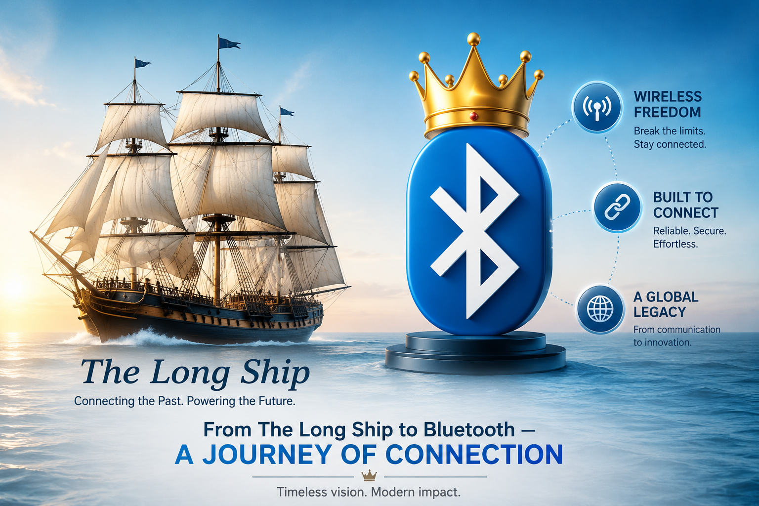 Incredible story – “From Royalty to Connectivity: Exploring the Link Between Denmark King Harald Bluetooth and Bluetooth Technology”